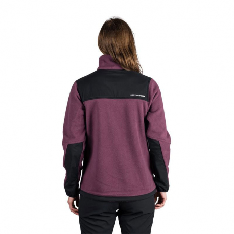 Fleece Northfinder Women's Hilary Fleece Jacket Plum
