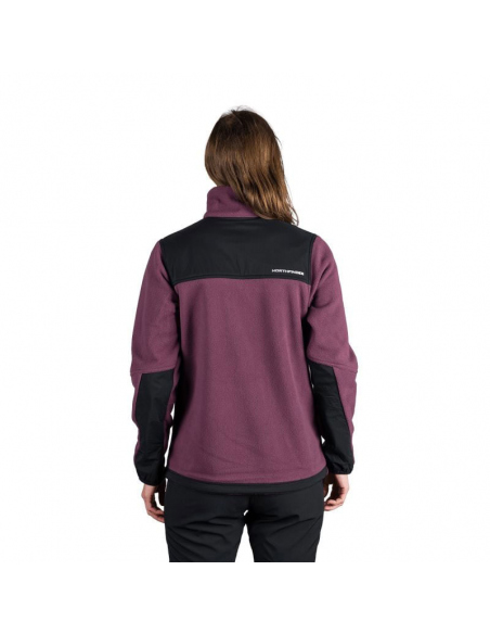 Fleece Northfinder Women's Hilary Fleece Jacket Plum