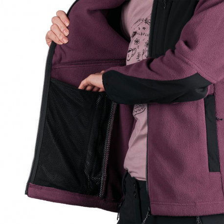 Fleece Northfinder Women's Hilary Fleece Jacket Plum