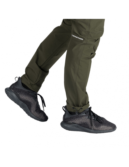 Pants Northfinder Men's Leslaw Trousers Darkgreen