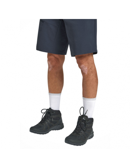 Boots - Hiking Shoes Jack Wolfskin Men's Woodland 2 Texapore Mid Black