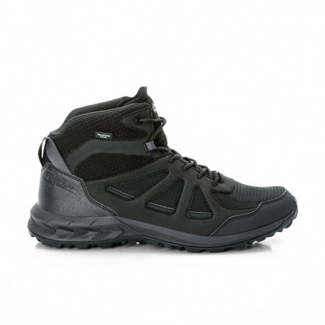 Boots - Hiking Shoes Jack Wolfskin Men's Woodland 2 Texapore Mid Black