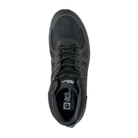 Boots - Hiking Shoes Jack Wolfskin Men's Woodland 2 Texapore Mid Black