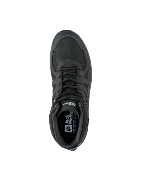 Boots - Hiking Shoes Jack Wolfskin Men's Woodland 2 Texapore Mid Black