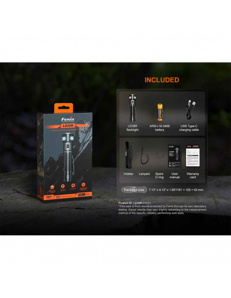 Φακοί Χειρός Fenix LD35R Flashlight 1800 Lumens