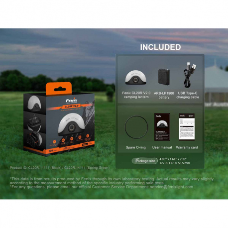 Φανάρια Fenix CL20R v2.0 Camping Lantern
