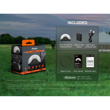 Φανάρια Fenix CL20R PRO Camping Lantern
