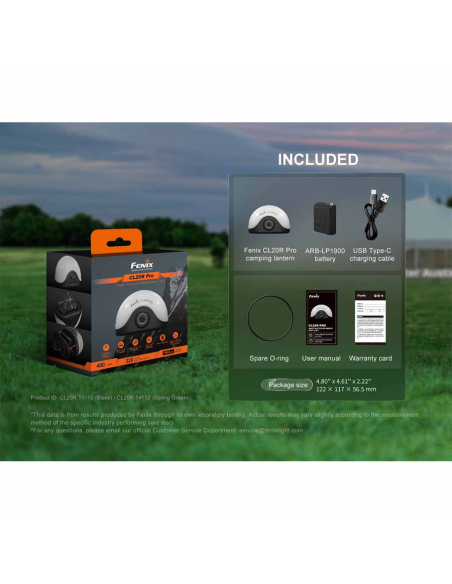 Φανάρια Fenix CL20R PRO Camping Lantern