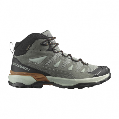 Boots - Hiking Shoes Salomon Men's X Ultra 360 Leather Mid GTX Iron