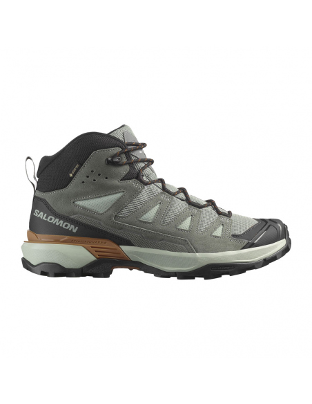 Boots - Hiking Shoes Salomon Men's X Ultra 360 Leather Mid GTX Iron
