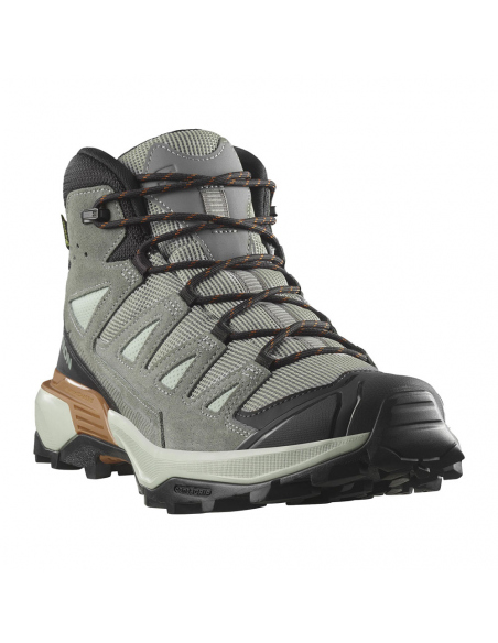 Boots - Hiking Shoes Salomon Men's X Ultra 360 Leather Mid GTX Iron