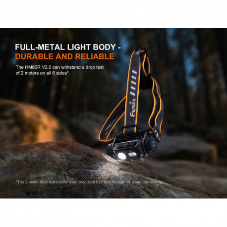 Φακοί Κεφαλής Fenix HM60R V2.0 Headlamp 1600 Lumens