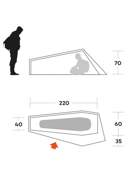 Mountaineering Tents Ferrino Piuma 1 Tent