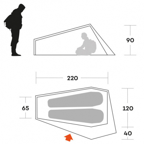 Mountaineering Tents Ferrino Piuma 2 Tent