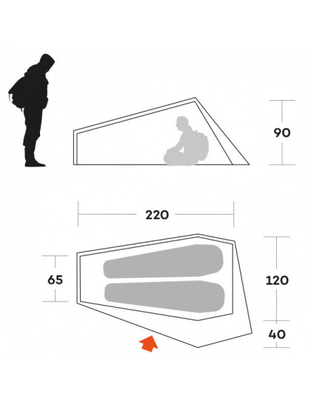 Mountaineering Tents Ferrino Piuma 2 Tent