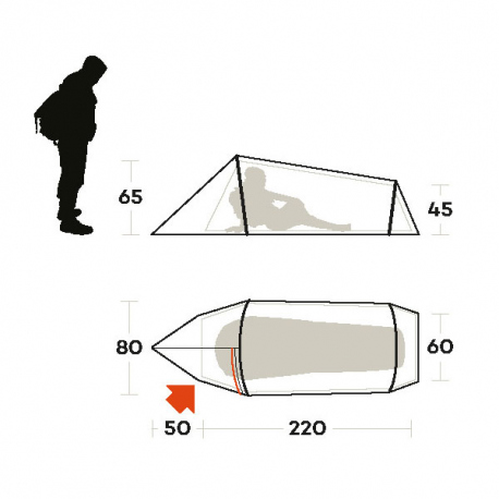 Mountaineering Tents Ferrino Sling 1 Tent