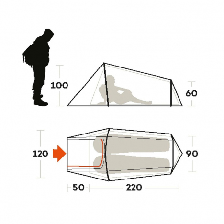 Mountaineering Tents Ferrino Sling 2 Tent