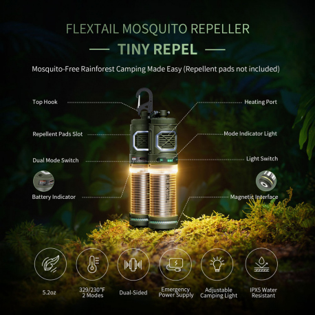 Insect Repellents Flextail Tiny Repeller