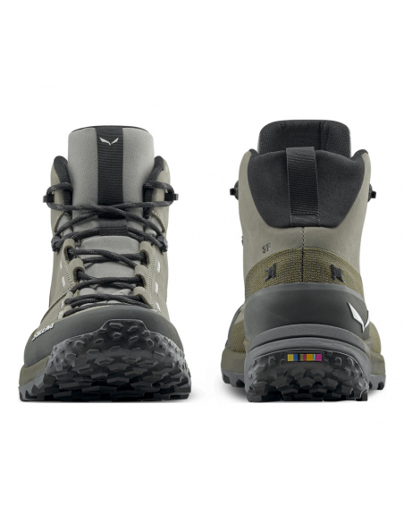Μπότες - Ορειβατικά Salewa Men's Puez Leather Mid PTX Olive