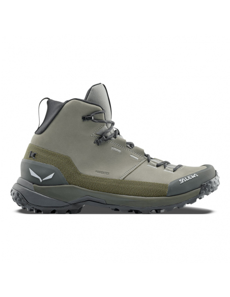 Μπότες - Ορειβατικά Salewa Men's Puez Leather Mid PTX Olive