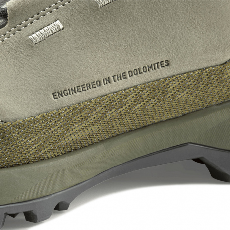 Boots - Hiking Shoes Salewa Men's Puez Leather Mid PTX Olive