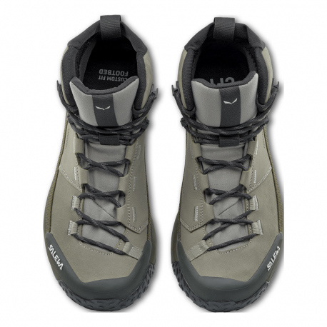 Μπότες - Ορειβατικά Salewa Men's Puez Leather Mid PTX Olive