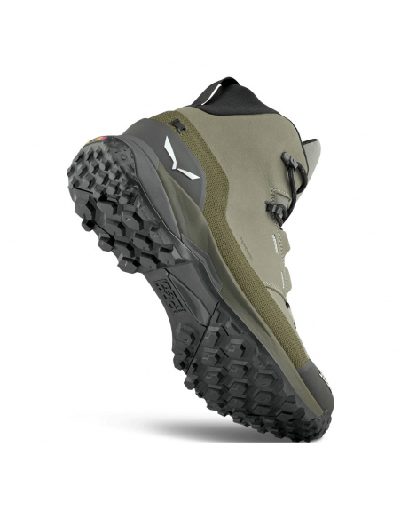 Μπότες - Ορειβατικά Salewa Men's Puez Leather Mid PTX Olive