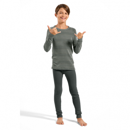 Thermal Baselayer Odlo Kids Warm Baselayer Set Urban Chic