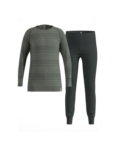 Thermal Baselayer Odlo Kids Warm Baselayer Set Urban Chic
