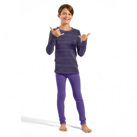 Thermal Baselayer Odlo Kids Warm Baselayer Set Afterparty