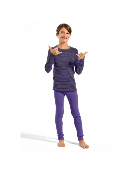 Thermal Baselayer Odlo Kids Warm Baselayer Set Afterparty