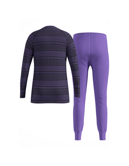 Thermal Baselayer Odlo Kids Warm Baselayer Set Afterparty