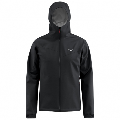 Jackets Salewa Men's Puez Aqua 4 2.5L Jacket Black