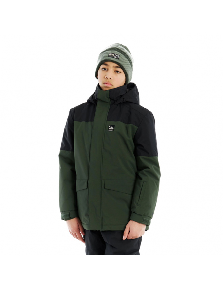 Τζάκετς Protest Kids Ewan Ski Jacket Kale Green
