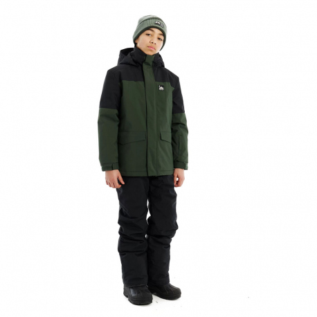 Τζάκετς Protest Kids Ewan Ski Jacket Kale Green