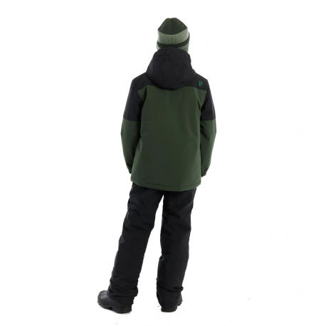 Τζάκετς Protest Kids Ewan Ski Jacket Kale Green