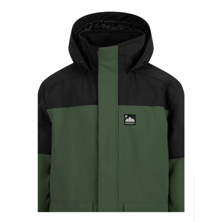 Τζάκετς Protest Kids Ewan Ski Jacket Kale Green