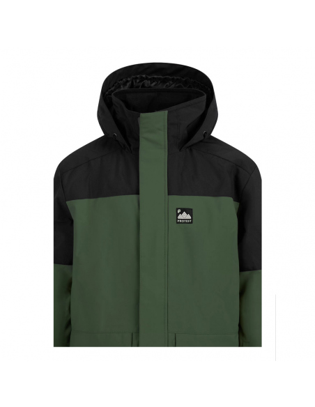 Τζάκετς Protest Kids Ewan Ski Jacket Kale Green