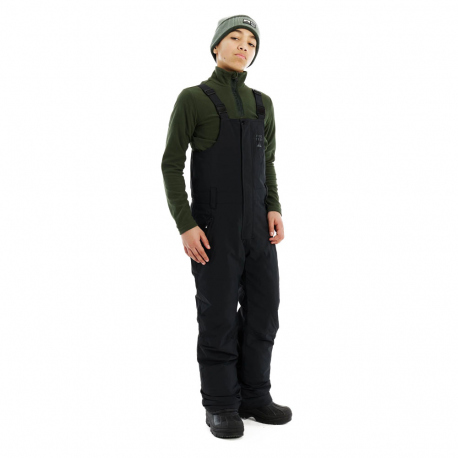 Trousers Protest Kids Pitoh Salopettes Black