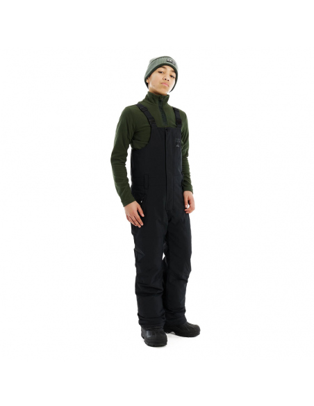 Trousers Protest Kids Pitoh Salopettes Black