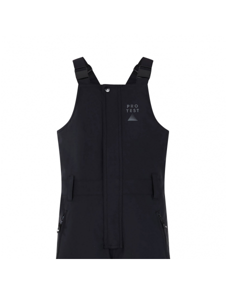 Trousers Protest Kids Pitoh Salopettes Black