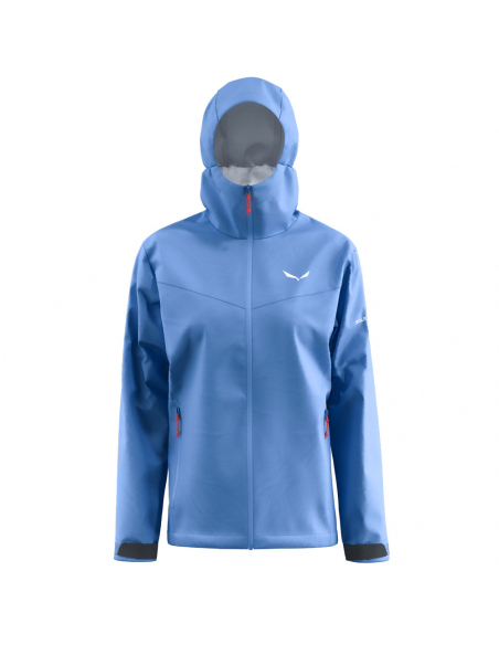Jackets Salewa Women's Puez Aqua 4 Powertex Jacket Blue