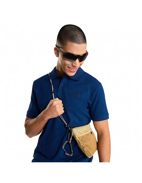 Short-Sleeved The North Face Men's Essential Regular Polo Blue