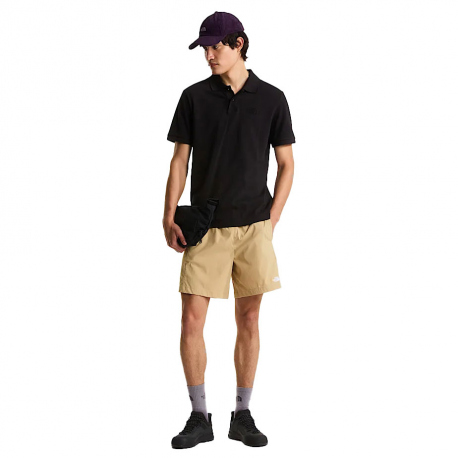 Short-Sleeved The North Face Men's Essential Regular Polo Black