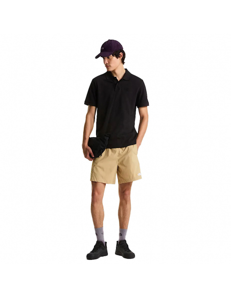 Short-Sleeved The North Face Men's Essential Regular Polo Black
