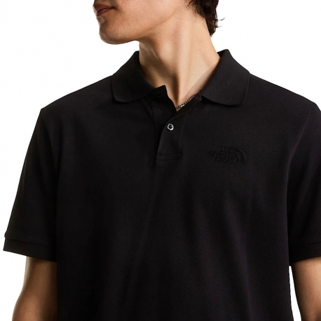 Short-Sleeved The North Face Men's Essential Regular Polo Black
