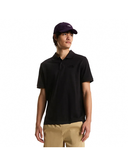 Short-Sleeved The North Face Men's Essential Regular Polo Black