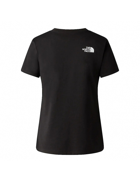 Short-Sleeved The North Face Women's Evolution Half Dome Slim T-Shirt Black