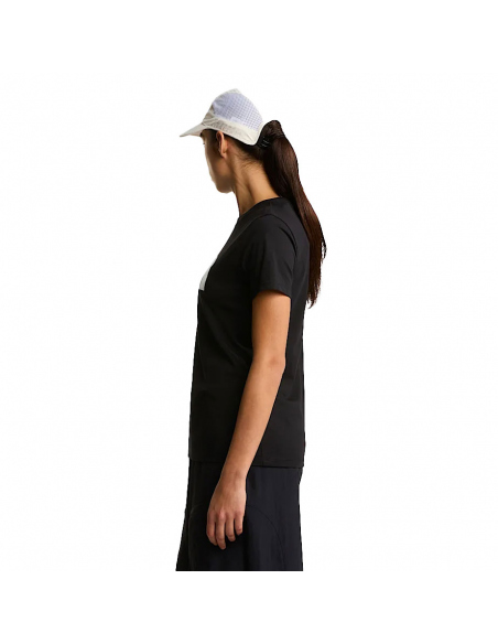 Short-Sleeved The North Face Women's Evolution Half Dome Slim T-Shirt Black