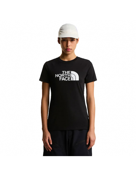 Short-Sleeved The North Face Women's Evolution Half Dome Slim T-Shirt Black